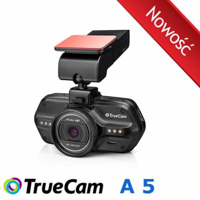 Rejestrator drogi TrueCam A5 FullHd, GPS, FOTORADARY + GRATIS