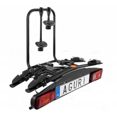 Platforma na hak Aguri Active Bike Black bagażnik na 2 rowery