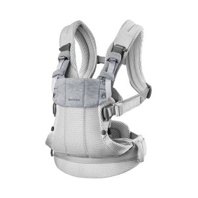 BabyBjorn Harmony 3D Mech srebrne, ergonomiczne nosidełko