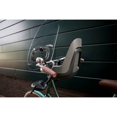 Fotelik rowerowy przedni Bobike Mini One - urban grey