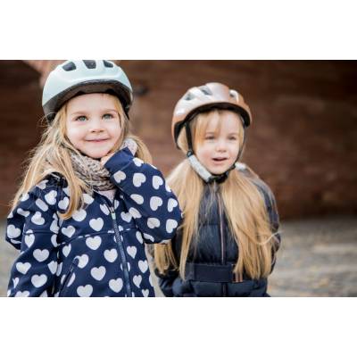 Kask rowerowy, ochronny dla dzieci Bobike One Plus Urban Grey
