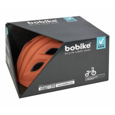 Kask rowerowy, ochronny dla dzieci Bobike One Plus Chocolate Brown