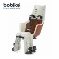 Fotelik rowerowy na tył Bobike Maxi Exclusive  - Cinnamon Brown