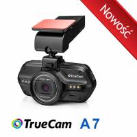 Rejestrator drogi TrueCam A7 FullHd, GPS, FOTORADARY + GRATIS