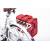 Sakwa torba rowerowa na bagażnik Newlooxs Forest Lilly Red