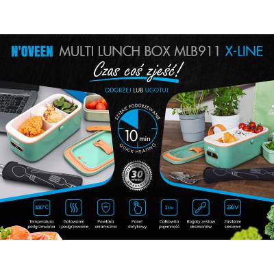 Elektryczny Multi Lunch Box Noveen MLB911 X-LINE