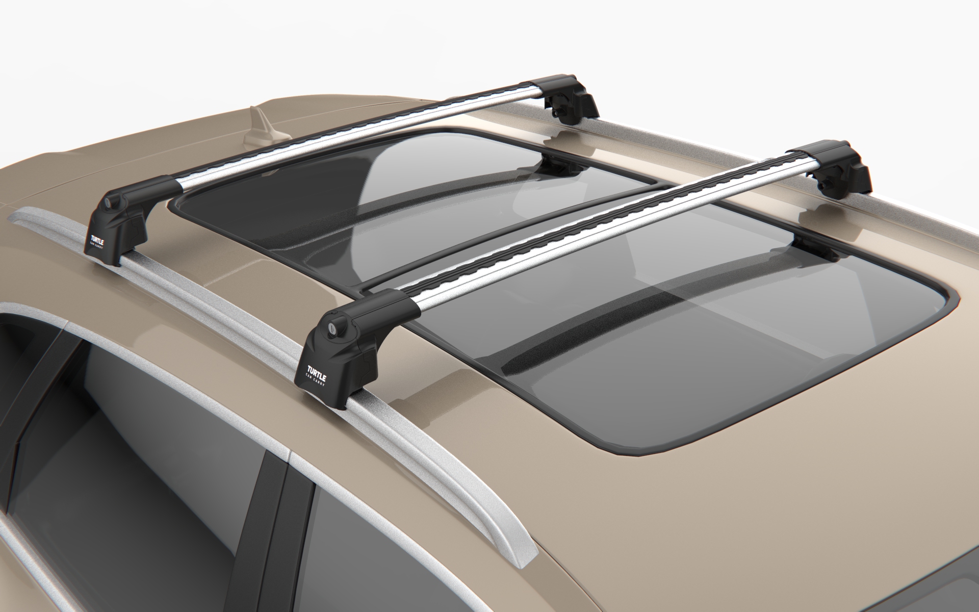 Bagażnik Dachowy Na Relingi Hyundai Ix35 - Turtle Air Ii (Nr Air/H) - Gotravels