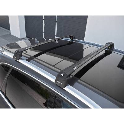 Bagażnik dachowy na relingi zintegrowane Seat Ibiza ST kombi Turtle AIR 2 black