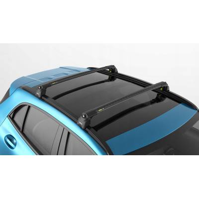 Bagażnik dachowy na relingi zintegrowane KIA Sportage V SUV od 2021r. Turtle AIR 2 black