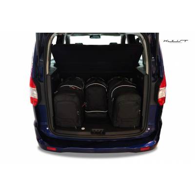 FORD TOURNEO COURIER 2014+ TORBY DO BAGAŻNIKA 4 SZT